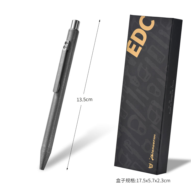 Pioneeredc Titanium Alloy Tactical Self-Defense Multi-Functional Gravity Safety Pen for Outdoor Use Customization Outdoor Tool