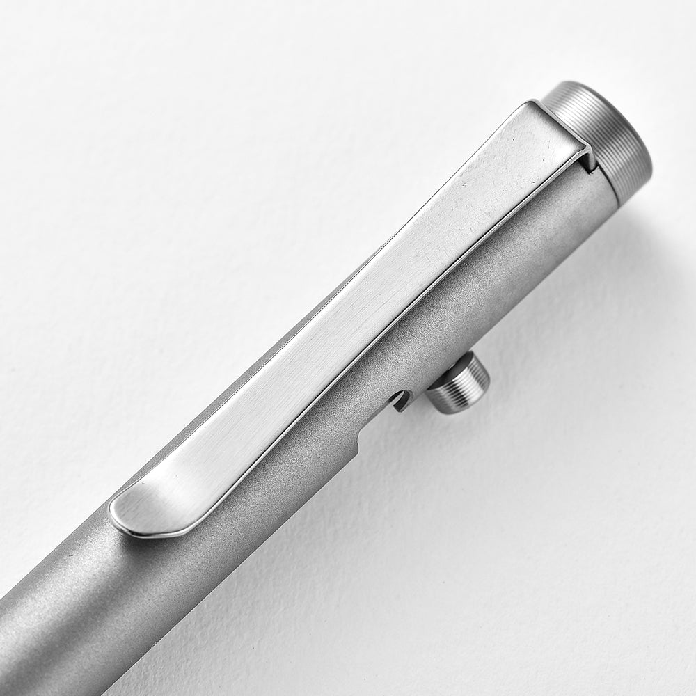 PioneerEDC High-End Titanium Alloy EDC Tactical Pen Outdoor Self-Defense Bolt Ball Pen Multifunctional Camping & Hiking Product