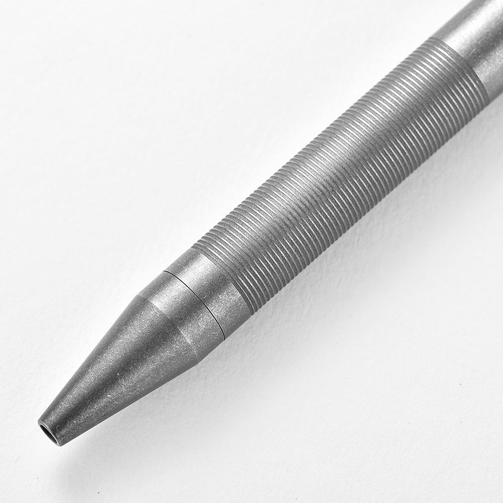 Factory Direct Titanium Alloy Tactical Pen Self-Defense Pocket Pen with Tungsten Steel Head for Camping & Hiking