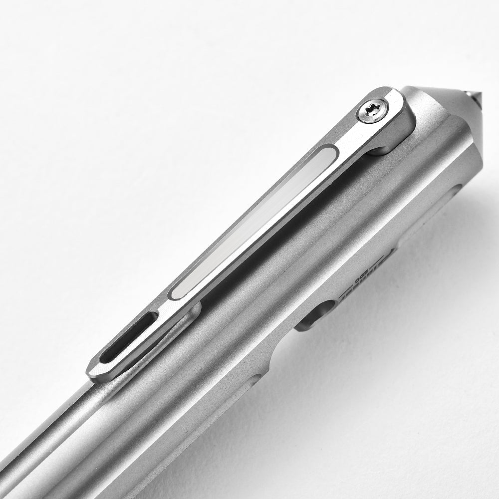 2026 Custom Logo Titanium Alloy Tactics Pen Outdoor Tungsten Steel Window Breaking Tool for Camping Hiking Neutral Business
