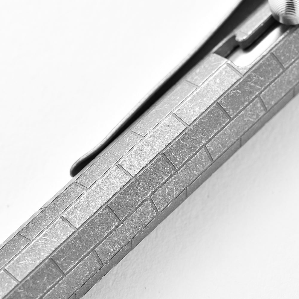 Titanium Tactical Pen Custom Outdoor Utility tool Self-Glass Breaker Defender with Safety & Survival Features Travel Gift