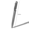 PioneerEDC Crystal Titanium Signature Pen - Lightweight & Portable, Smooth Writing Multifunctional Edc Tool for Self-defense