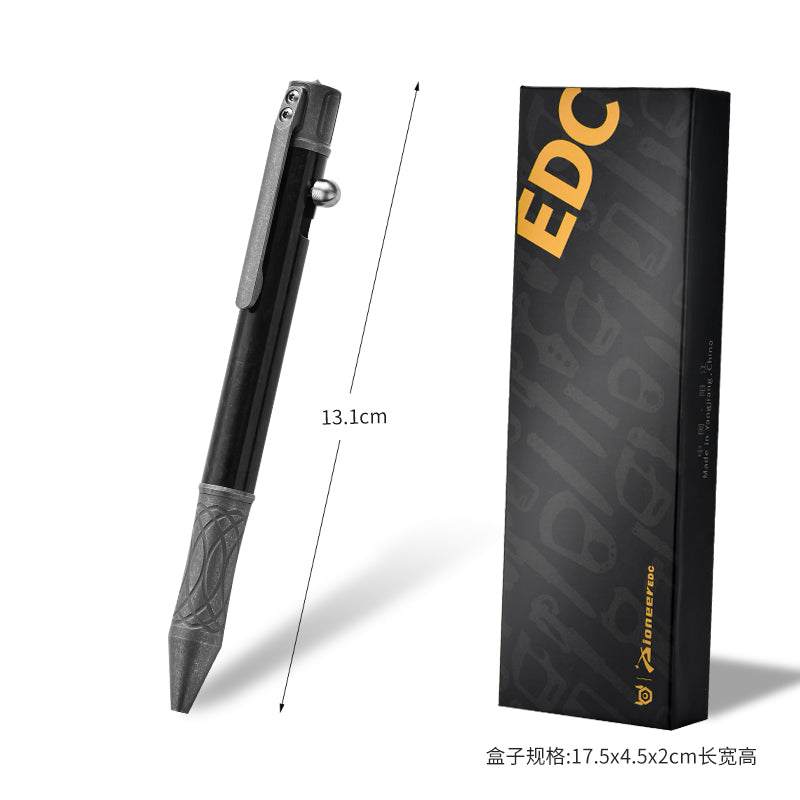High Quality Titanium Utility Fountain Pen Tungsten Steel Metal with Glass Breaker for Office Use for Camping & Hiking