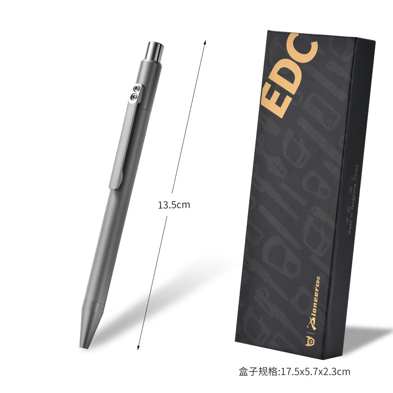 Pioneeredc Titanium Alloy Tactical Self-Defense Multi-Functional Gravity Safety Pen for Outdoor Use Customization Outdoor Tool
