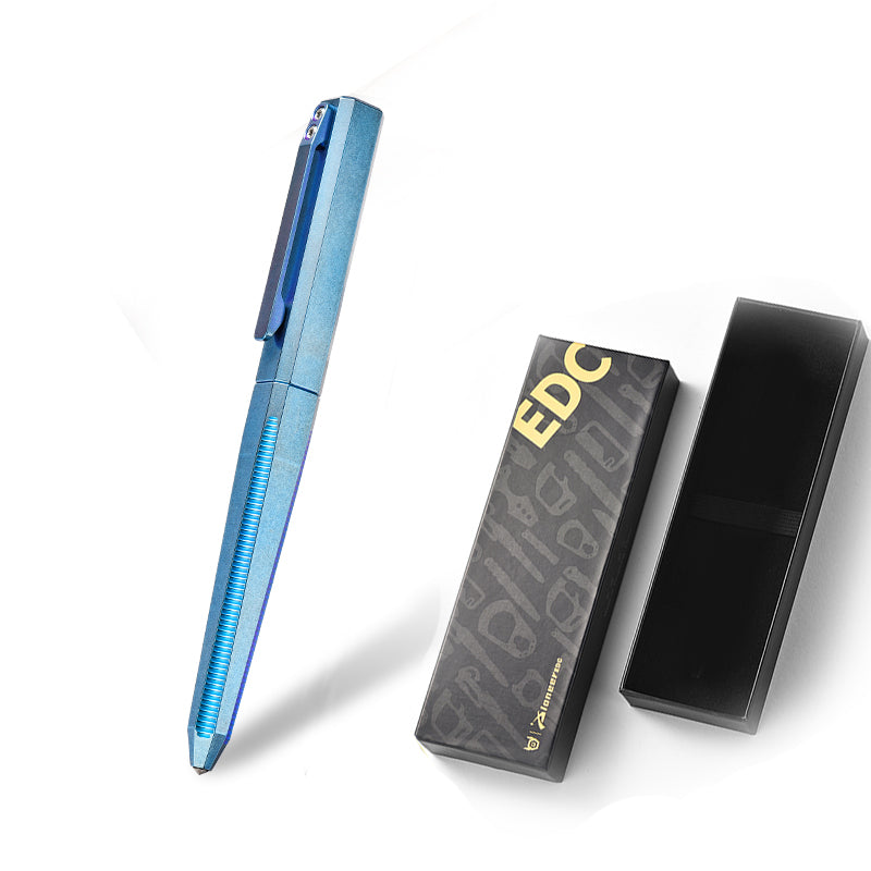 2026 Titanium Alloy Luxury Tactical Pen for Self-Defense Premium Multifunctional Tungsten Steel Head for Casual Climbing Tours