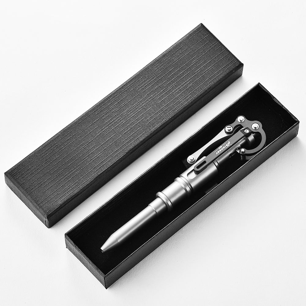 PioneerEDC Luxury Multi-Functional Titanium Alloy Tactical Pen Outdoor Decompression EDC with Camping & Hiking Features Gifts