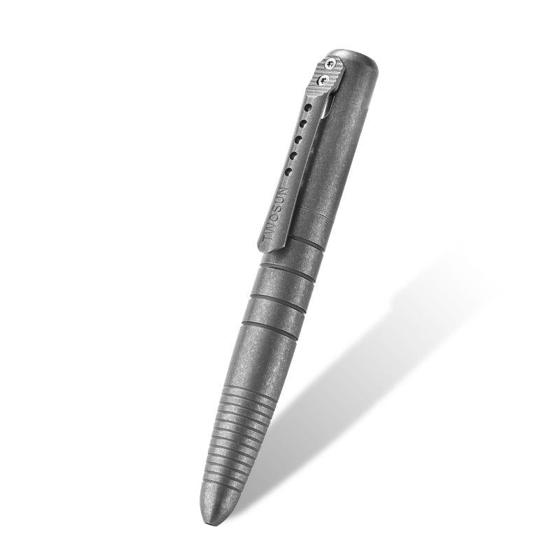 PioneerEDC Titanium Pen Portable Multitool Utility Pen Multifunctional Training Survival Pen for Camping & Hiking