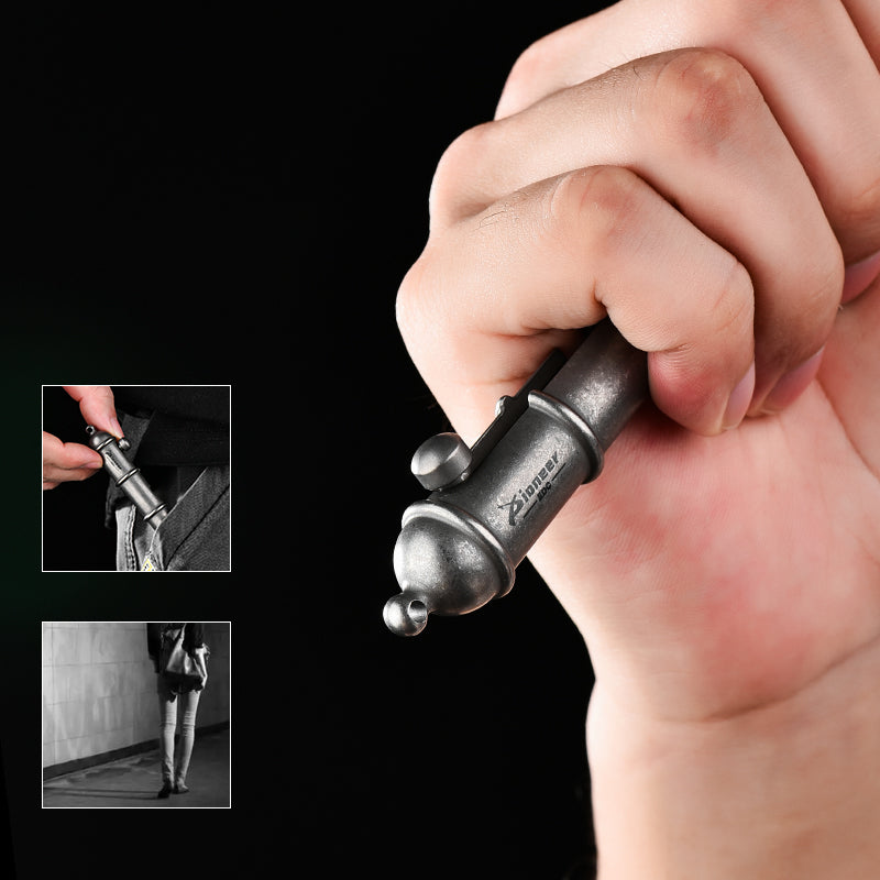 High-End Signature Luxurious Titanium Alloy Tactical Pen Multifunction EDC Pen for Camping & Hiking Factory Direct Sales