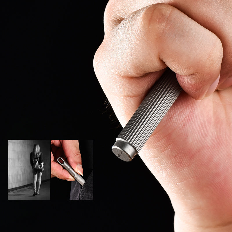 PioneerEDC New Vintage Tactical Pen Portable Handmade Ballpoint Pen Titanium Ballpoint Penself Defence Tactical Pen for Gift