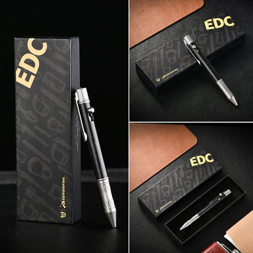 High Quality Titanium Utility Fountain Pen Tungsten Steel Metal with Glass Breaker for Office Use for Camping & Hiking
