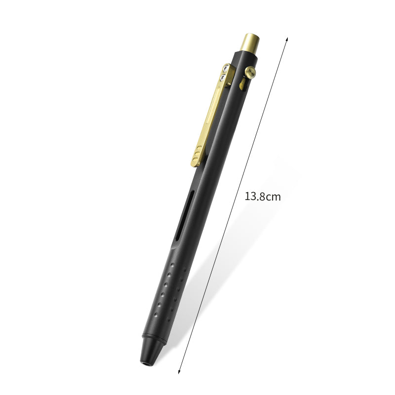 PioneerEDC Titanium Alloy Tactical Pen CNC One-Piece Molding Multi-Functional Outdoor Tool EDC Colorful Ballpoint Pen