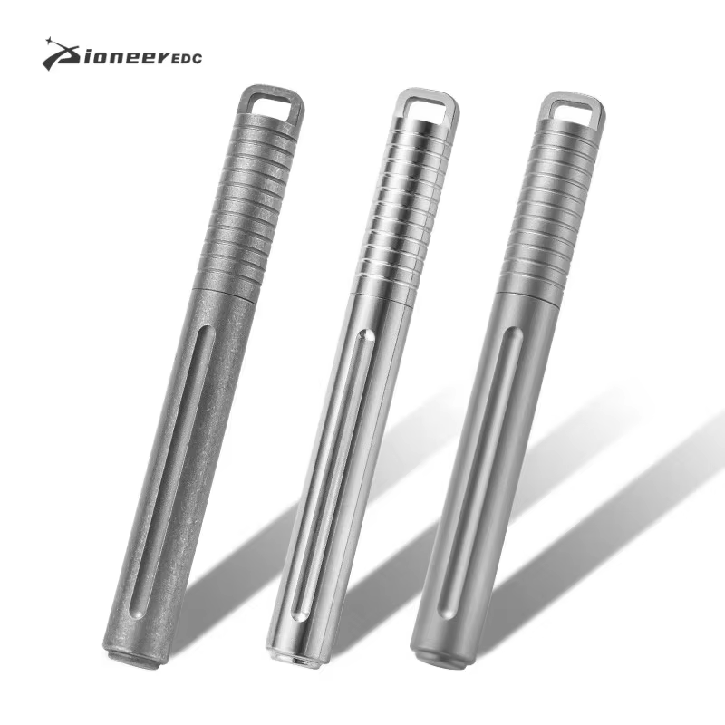 Pioneeredc Titanium Alloy Multi-Tool Pen New Style Tactical EDC for Outdoor Camping Survival Mini Pen for Promotional Purpose
