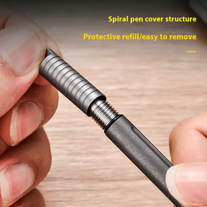 Pioneeredc Titanium Alloy Multi-Tool Pen New Style Tactical EDC for Outdoor Camping Survival Mini Pen for Promotional Purpose