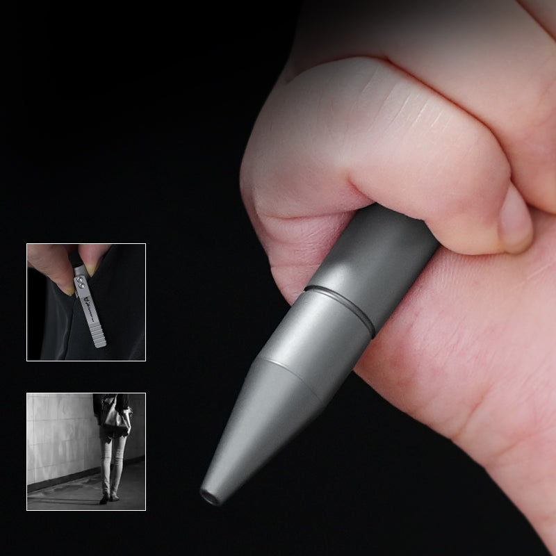 PioneerEDC  Factory Wholesale New Titanium Alloy Tactical Metal Pen Titanium Edc Pen Business High-End Gift