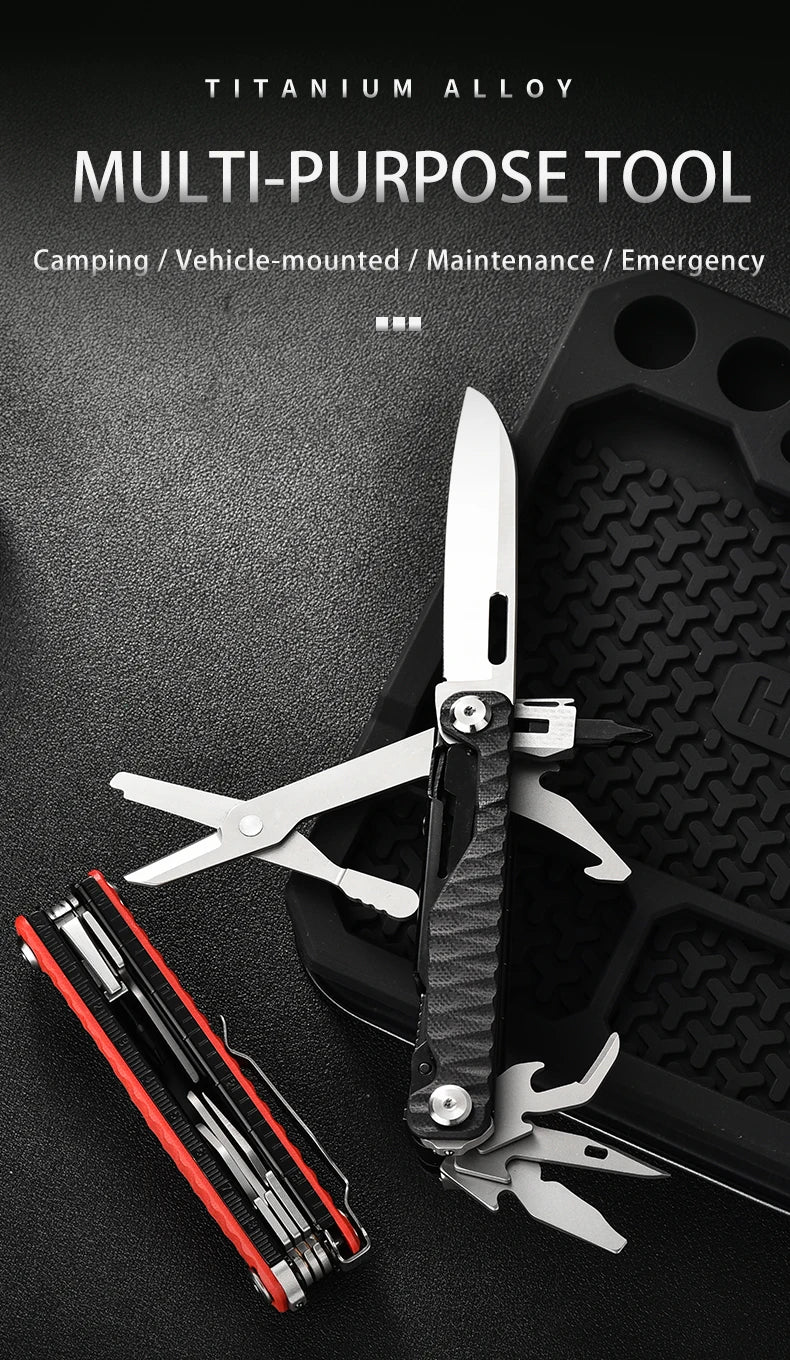 Outdoor DIY OEM G10 Handle Tactical Heavy Duty Camping Portable Defense Multifunctional EDC High Hardness Metal Knife
