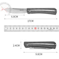 PioneerEDC Portable Camping Survival Self-Defense Folding Knife EDC G10 Handle 14C28N Blade Outdoor Multifunctional