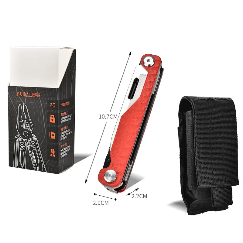Outdoor DIY OEM G10 Handle Tactical Heavy Duty Camping Portable Defense Multifunctional EDC High Hardness Metal Knife