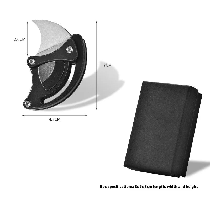 PioneerEDC Mini Titanium Alloy Pocket Knife New Design Folding Outdoor Camping Knife for Art & Cutting Small Tactical Knife