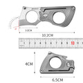 PioneerEDC Titanium Folding Knife 14c28n Steel Pocket Knife Outdoor Camping Portable Multifunctional EDC Tool Folding Box Cutter