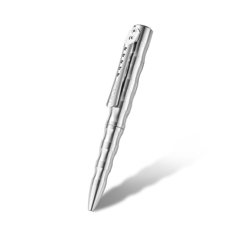 PioneerEDC Titanium Pen Factory Exclusive Direct Sale Matte Titanium Alloy Tactical Pen for Camping & Hiking Signature Pen