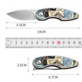 PioneerEDC Custom OEM M390 EDC Folding Knife with Gr5 Handle - Professional-Grade Mini Tool for Camping, Survival & OEM Projects
