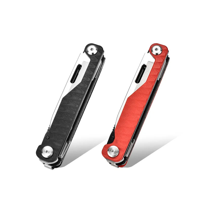 Outdoor DIY OEM G10 Handle Tactical Heavy Duty Camping Portable Defense Multifunctional EDC High Hardness Metal Knife