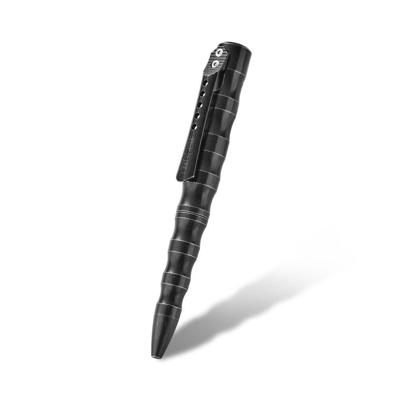 PioneerEDC Titanium Pen Factory Exclusive Direct Sale Matte Titanium Alloy Tactical Pen for Camping & Hiking Signature Pen