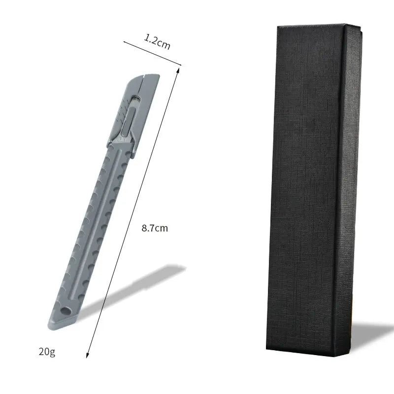 PioneerEDC Titanium Alloy Premium Utility Knife Cross-Border Carving EDC Portable Razor-Sharp and Stain-Resistant Box Cutter