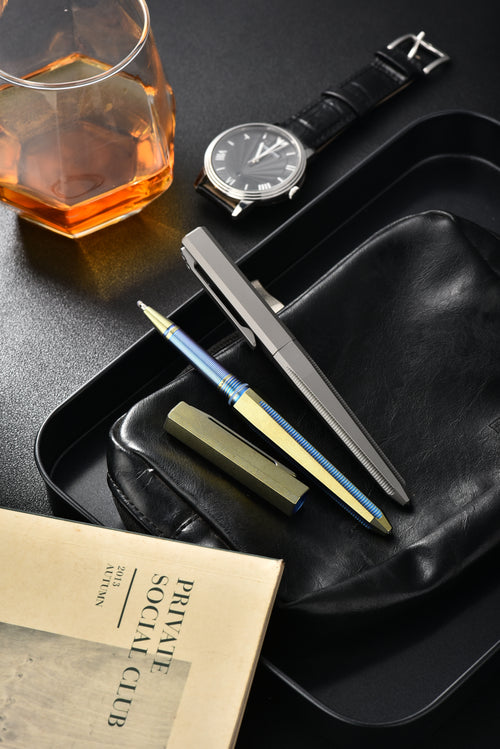 2026 Titanium Alloy Luxury Tactical Pen for Self-Defense Premium Multifunctional Tungsten Steel Head for Casual Climbing Tours