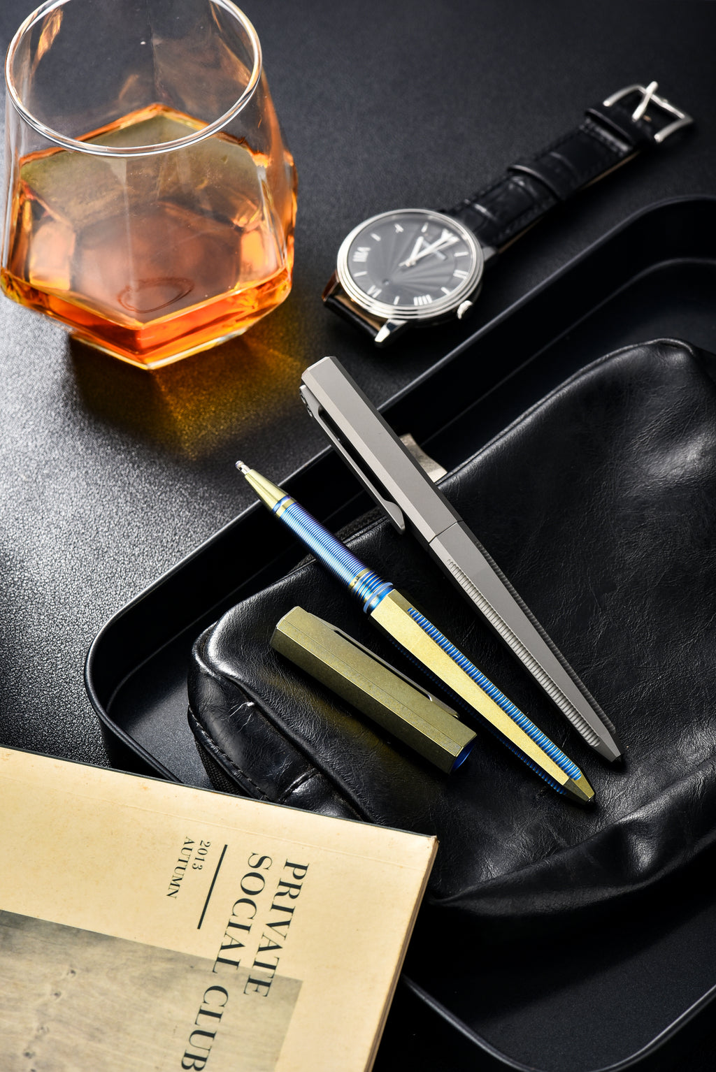 PioneerEDC 2026 Titanium Alloy Luxury Tactical Pen for Self-Defense Premium Multifunctional Tungsten Steel Head Casual Climbing Tours