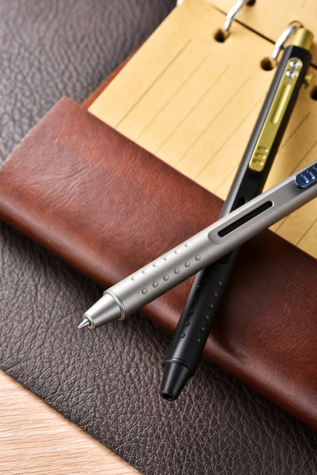 PioneerEDC Titanium Alloy Tactical Pen CNC One-Piece Molding Multi-Functional Outdoor Tool EDC Colorful Ballpoint Pen