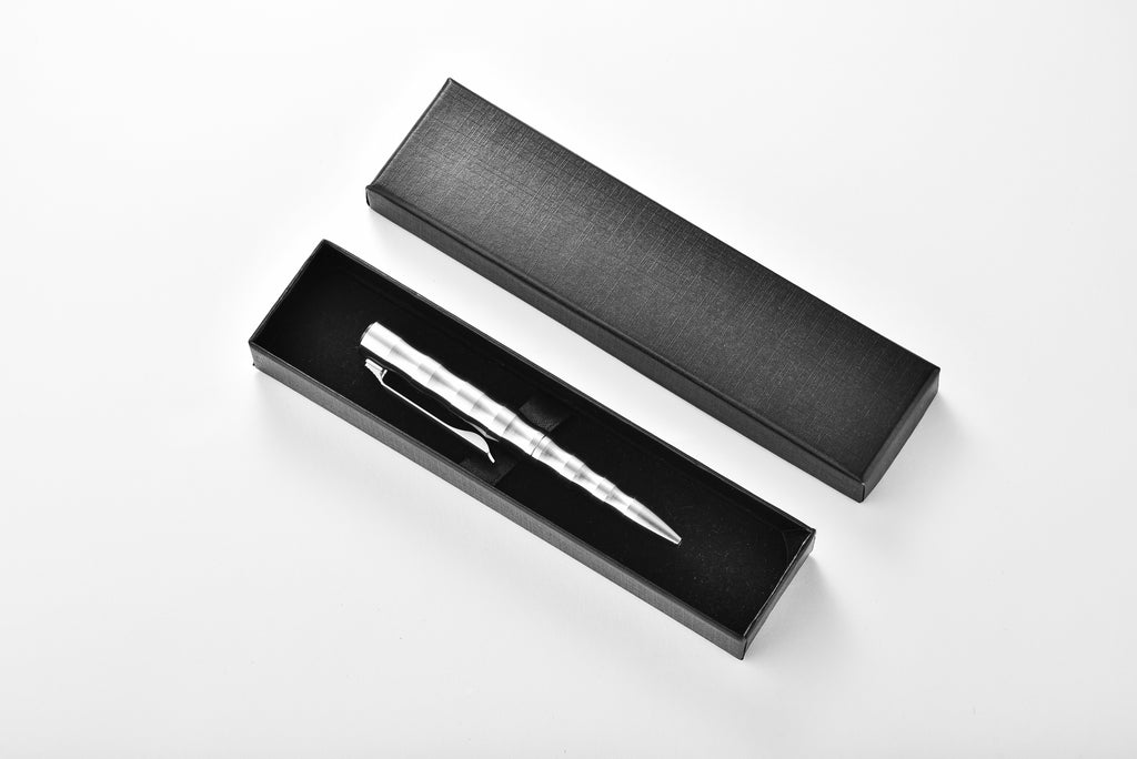 PioneerEDC Titanium Pen Factory Exclusive Direct Sale Matte Titanium Alloy Tactical Pen for Camping & Hiking Signature Pen