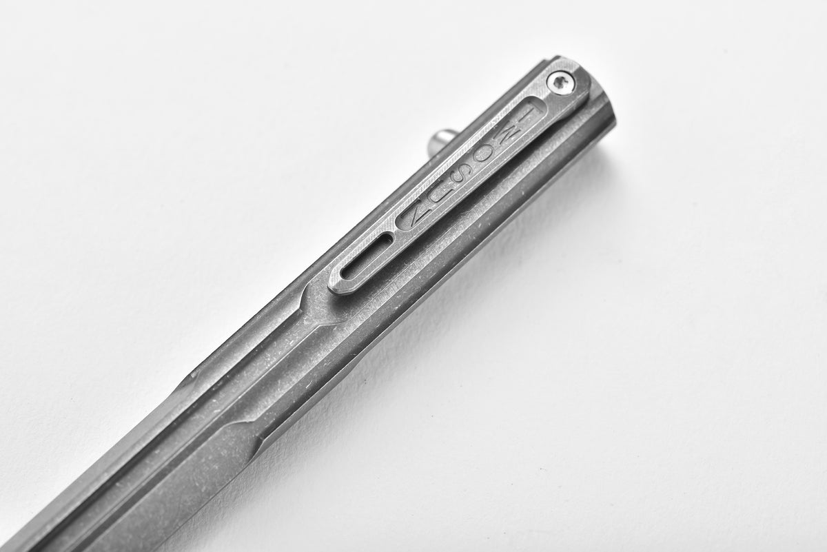 PioneerEDC Titanium Pen Multi-functional Lightweight Titanium Alloy Pen New Tactical Bolt Action Design