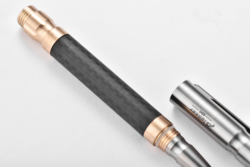 2026 New Hot Tactical Ballpoint Pen Printed Company Logo Fashion Self-defense Titanium Alloy TC4 Pen for Camping & Hiking