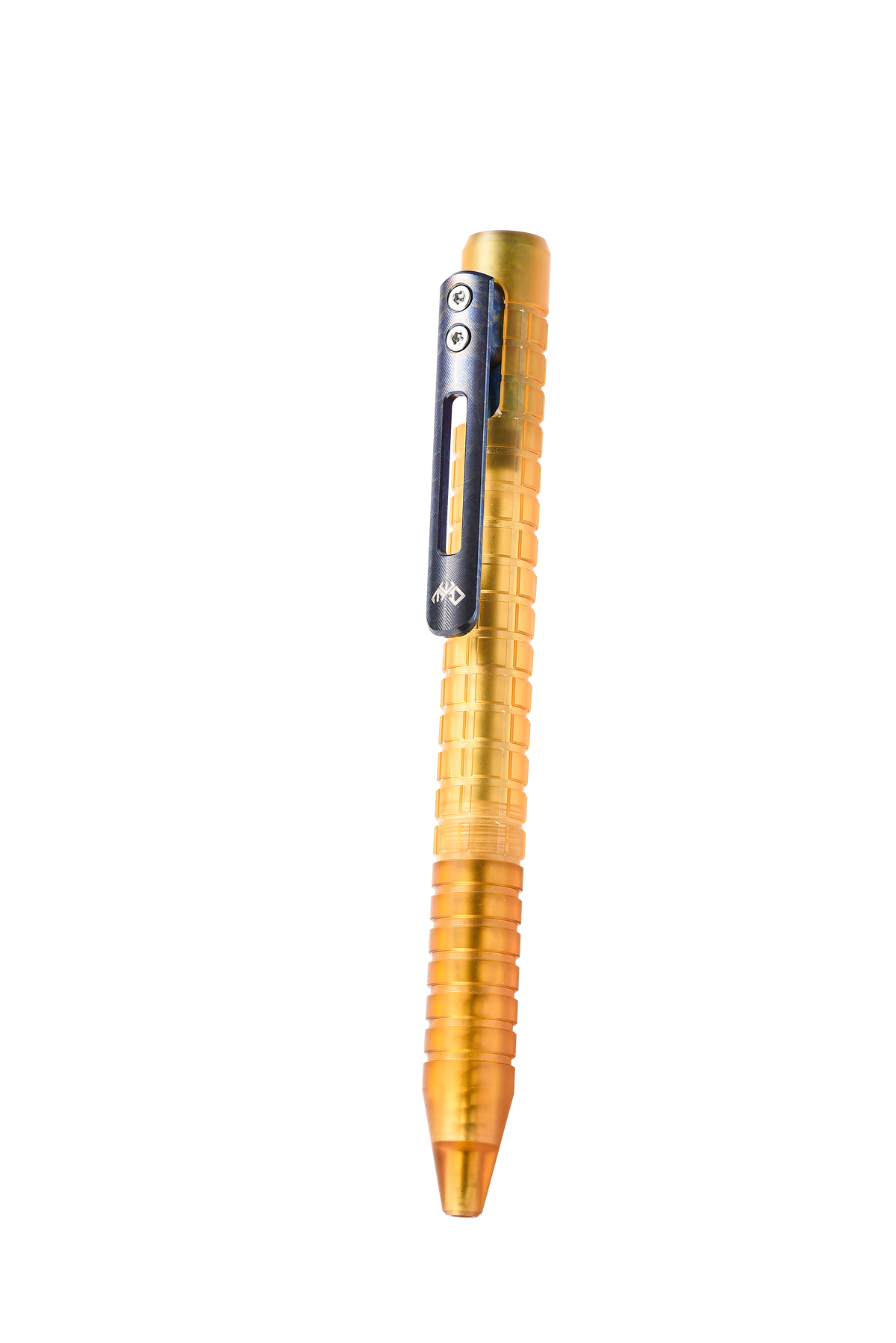 PioneerEDC Titanium Alloy Tactical Pen Portable Signature Pen for Outdoor Hiking Fun Bolt-Action Switch Fountain Pen