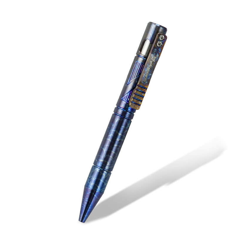 PioneerEDC  Factory Wholesale New Titanium Alloy Tactical Metal Pen Titanium Edc Pen Business High-End Gift