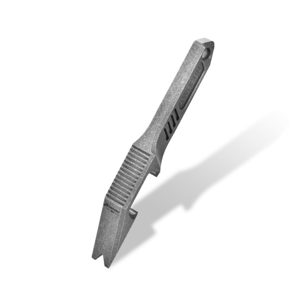 PioneerEDC  Titanium alloy EDC Pry Bar multi-tool bottle opener, outdoor pocket gear, portable