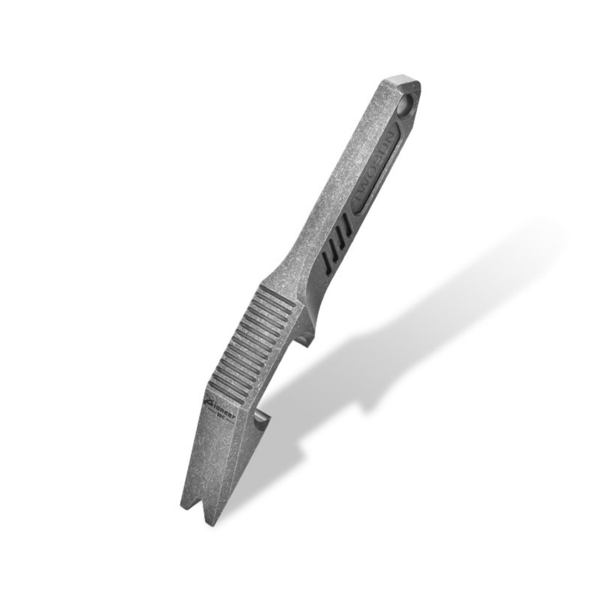 PioneerEDC  Titanium alloy EDC Pry Bar multi-tool bottle opener, outdoor pocket gear, portable