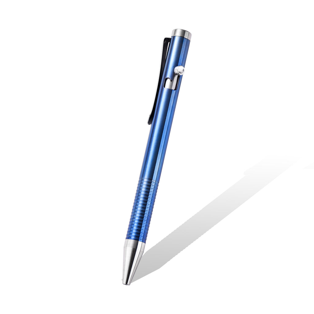 PioneerEDC High-End Titanium Alloy EDC Tactical Pen Outdoor Self-Defense Bolt Ball Pen Multifunctional Camping & Hiking Product