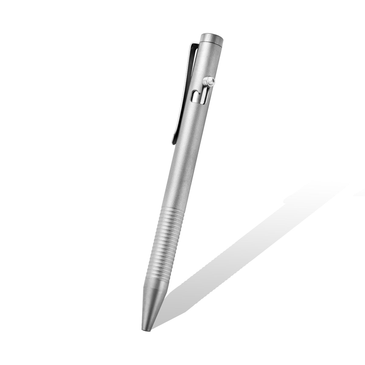 PioneerEDC High-End Titanium Alloy EDC Tactical Pen Outdoor Self-Defense Bolt Ball Pen Multifunctional Camping & Hiking Product