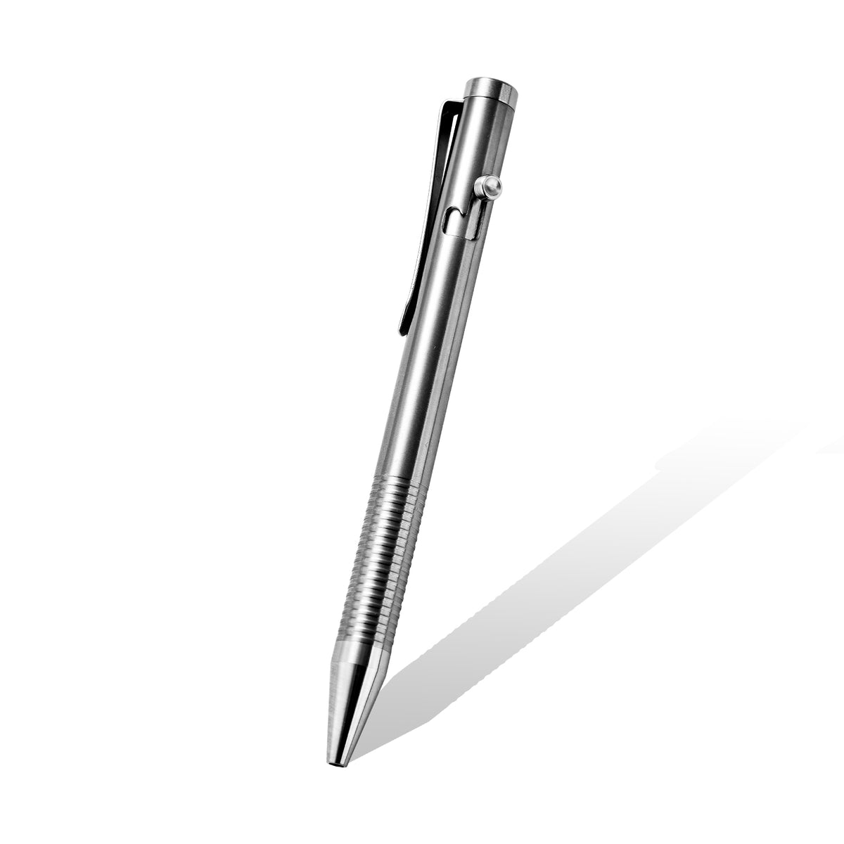 PioneerEDC High-End Titanium Alloy EDC Tactical Pen Outdoor Self-Defense Bolt Ball Pen Multifunctional Camping & Hiking Product