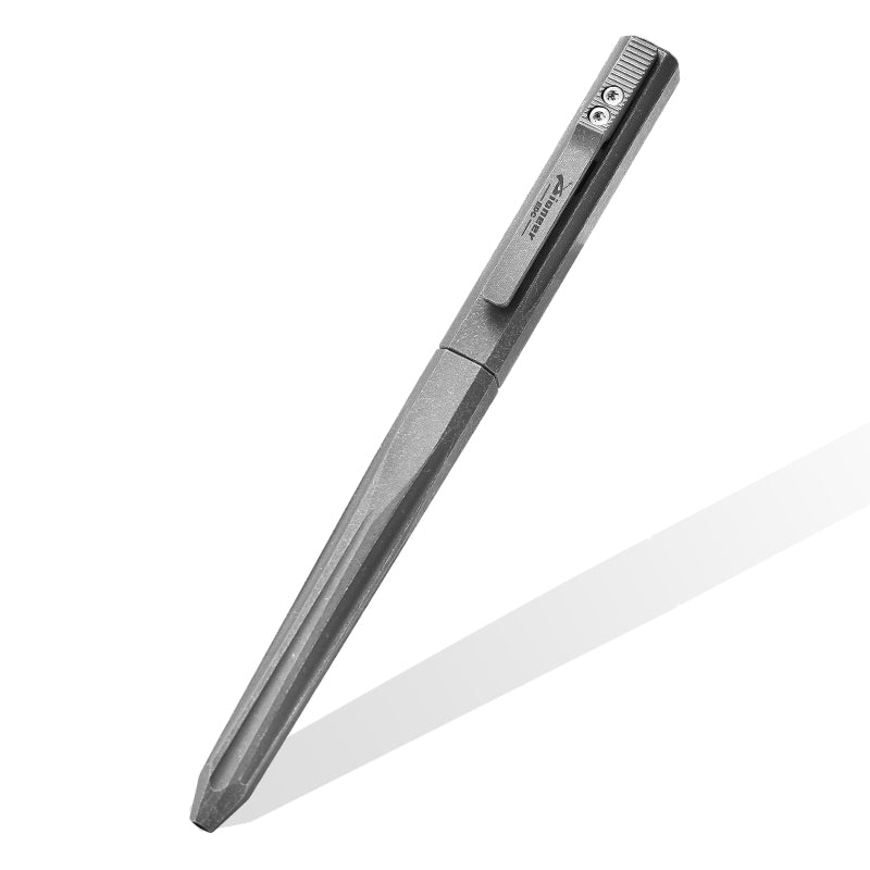 PioneerEDC Titanium Pen Multi-functional Lightweight EDC Pen Glass Breaker Rust-Proof Materials Customizable Tactical Tool