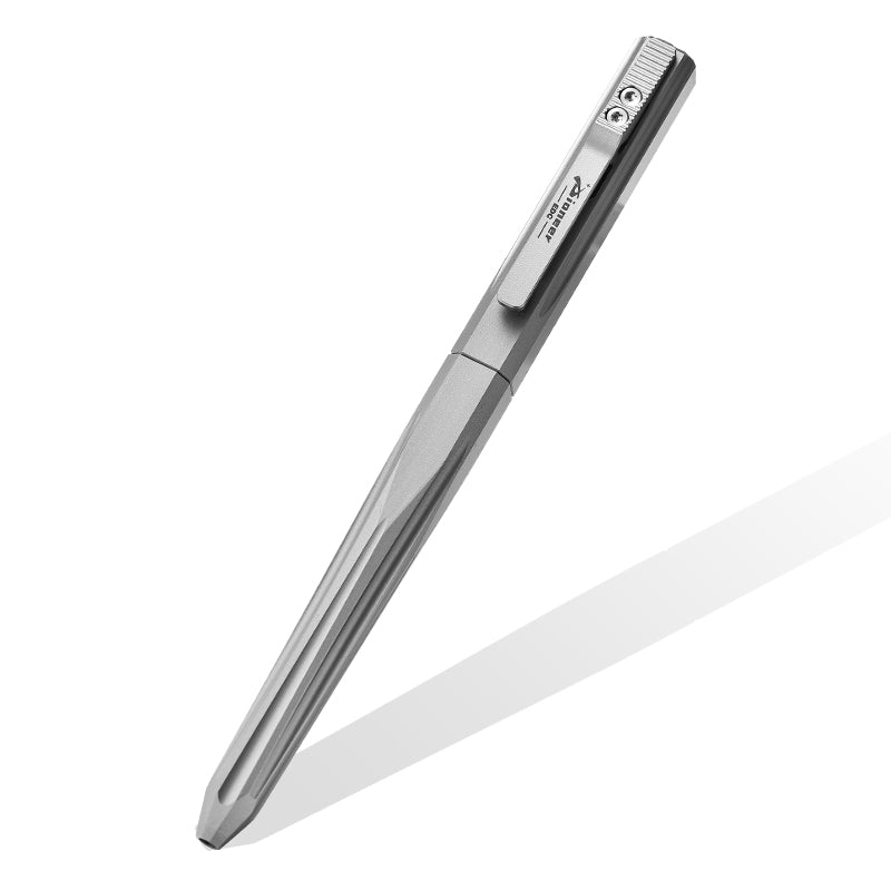 PioneerEDC Titanium Pen Multi-functional Lightweight EDC Pen Glass Breaker Rust-Proof Materials Customizable Tactical Tool